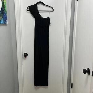 Coveted Clothing Boutique Maxi One Shoulder Dress size Small